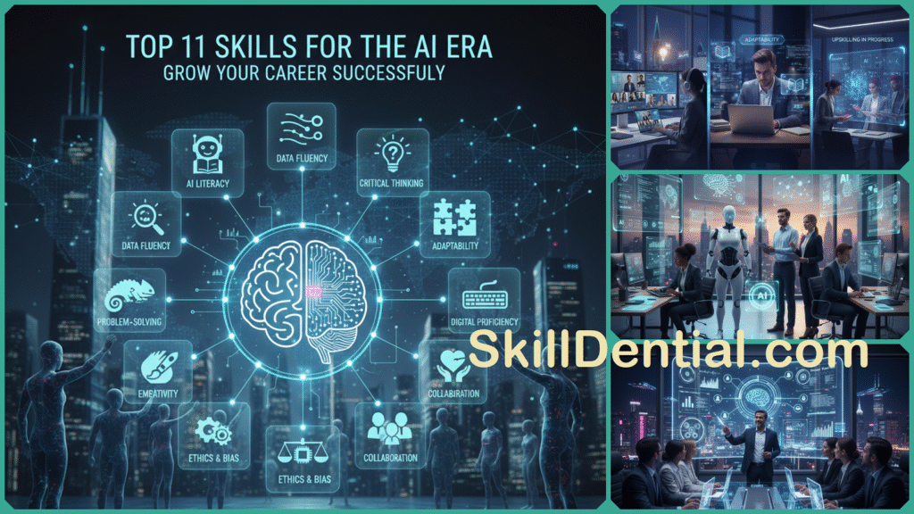 Top 11 Skills to Grow Your Career Successfully in the AI Era