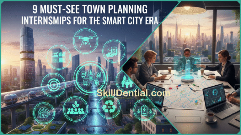9 Must-See Town Planning Internships for the Smart City Era