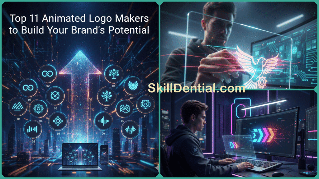 Top 11 Animated Logo Makers to Build Your Brand's Potential