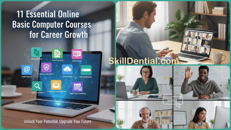11 Essential Online Basic Computer Courses for Career Growth