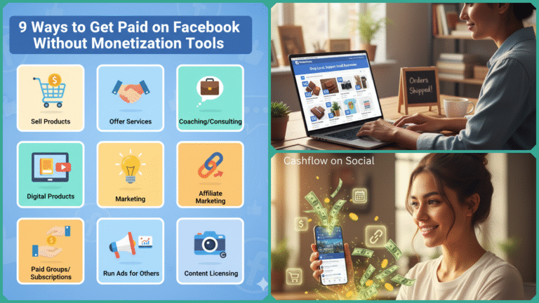 9 Ways to Get Paid on Facebook Without Monetization Tools
