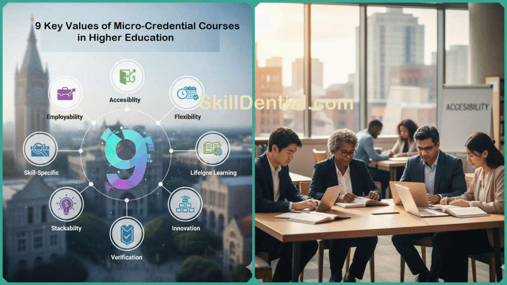 9 Key Values of Micro-Credential Courses in Higher Education 9 Key Values of Micro-Credential Courses in Higher Education