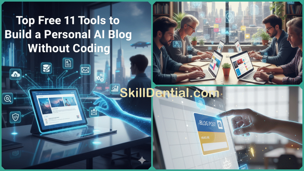 Top Free 11 Tools to Build a Personal AI Blog Without Coding Top Free 11 Tools to Build a Personal AI Blog Without Coding