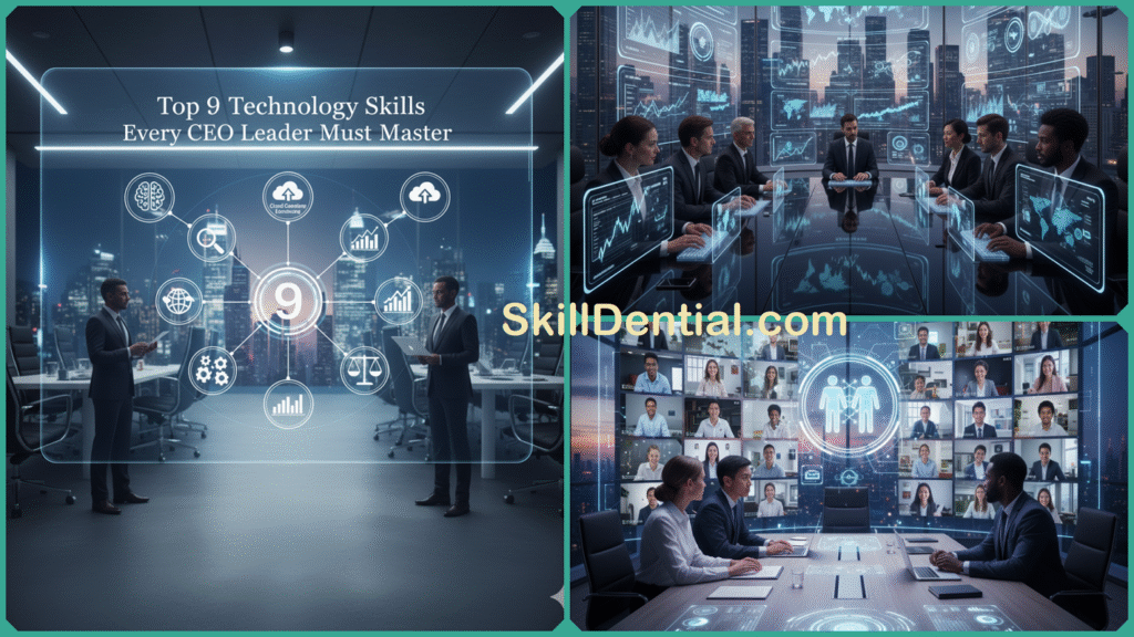 Top 9 Technology Skills Every CEO/C-Suite Must Understand