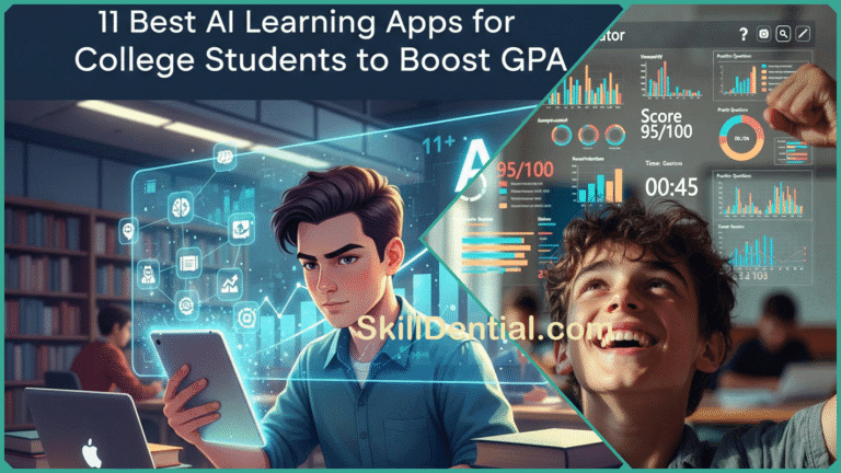 11 Best AI Learning Apps for College Students to Boost GPA