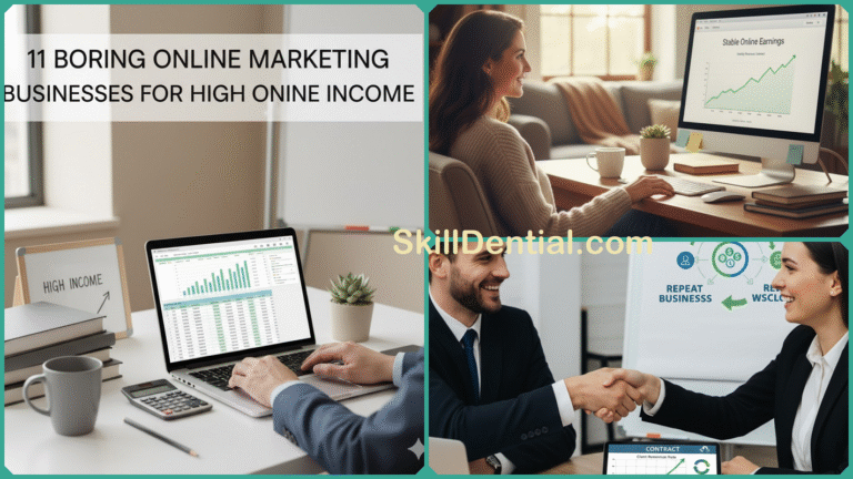 11 Boring Online Marketing Businesses for High Online Income