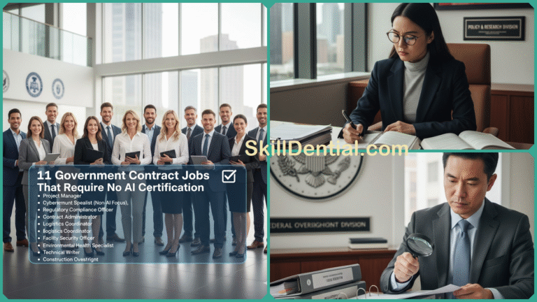 11 Government Contract Jobs That Require No AI Certification