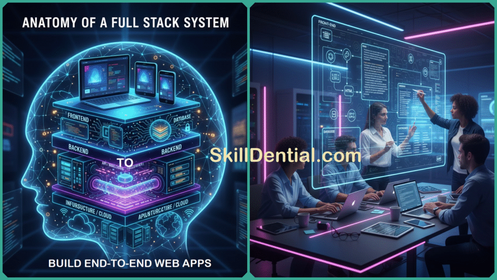 Anatomy of a Full Stack System to Build End-to-End Web Apps Anatomy of a Full Stack System to Build End-to-End Web Apps