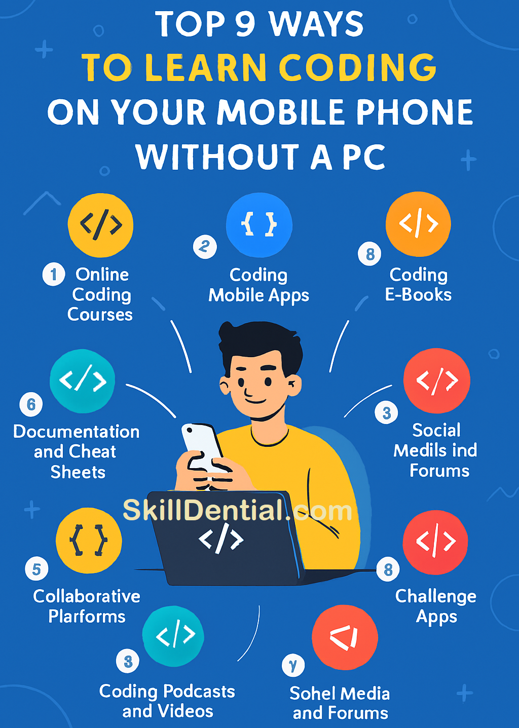 Learn Coding on Your Mobile Phone