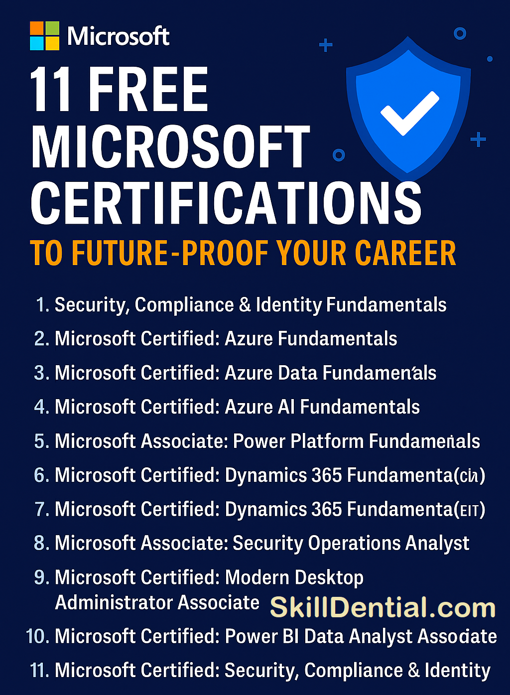 11 Free Microsoft Certifications to Future-Proof Your Career How to Access Free Microsoft Certifications and Study Resources