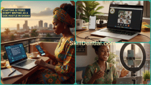 Starting AI Video Script Writing as a Side Hustle in Ghana