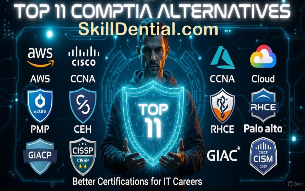Top 11 CompTIA Certificate Alternatives for IT Professionals