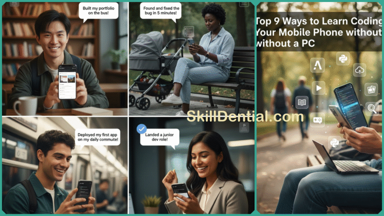 Top 9 Ways to Learn Coding on Your Mobile Phone without a PC