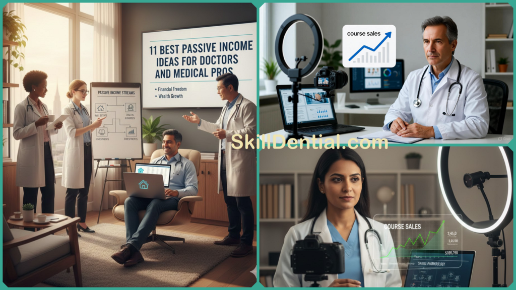 11 Best Passive Income Ideas for Doctors and Medical Pros 11 Best Passive Income Ideas for Doctors and Medical Pros