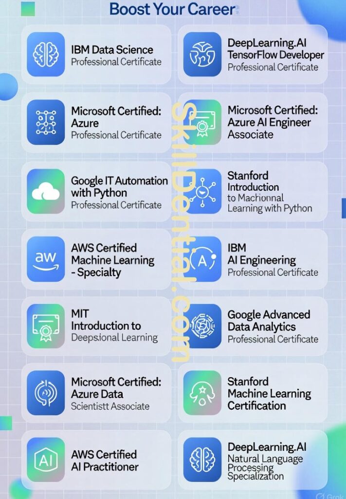 Certifications by Skill Level