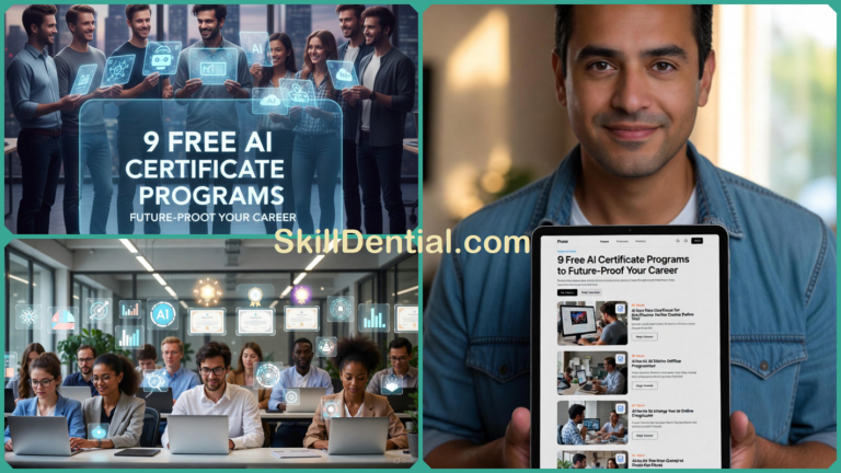 9 Free AI Certificate Programs to Future-Proof Your Career