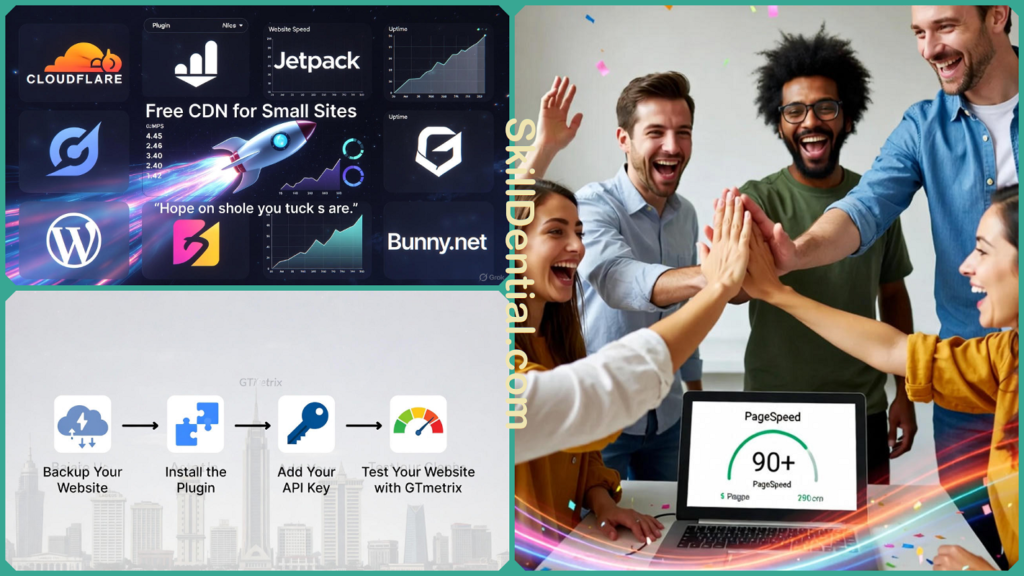 9 Free WordPress CDN Plugins that Work Best for Small Sites