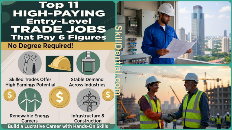 Top 11 High-Paying Entry-Level Trade Jobs That Pay 6 Figures