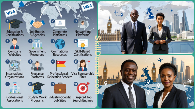 Top 11 Sites to Land a UK-Sponsored Job Directly from Africa