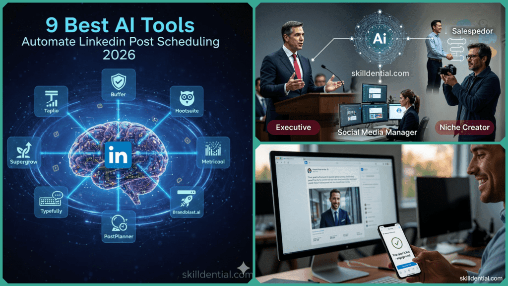 9 Best AI Tools to Automate LinkedIn Post Scheduling in 2026