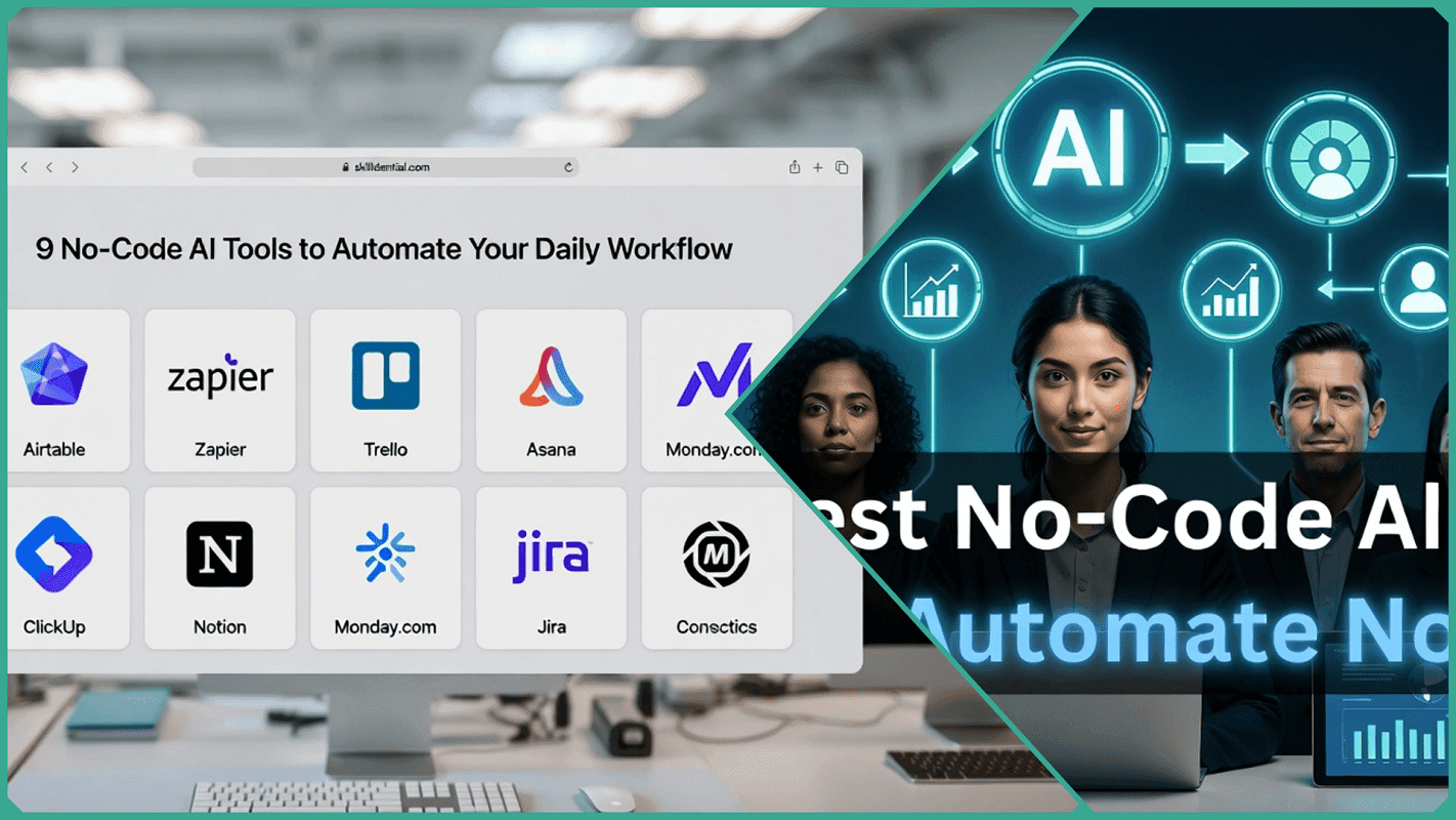 9 Best No-Code AI Tools to Automate Your Daily Workflow