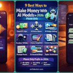 9 Best Ways to Make Money With AI Models in 2026: Phone Only