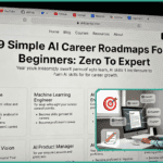 9 Simple AI Career Roadmaps for Beginners: Zero to Expert