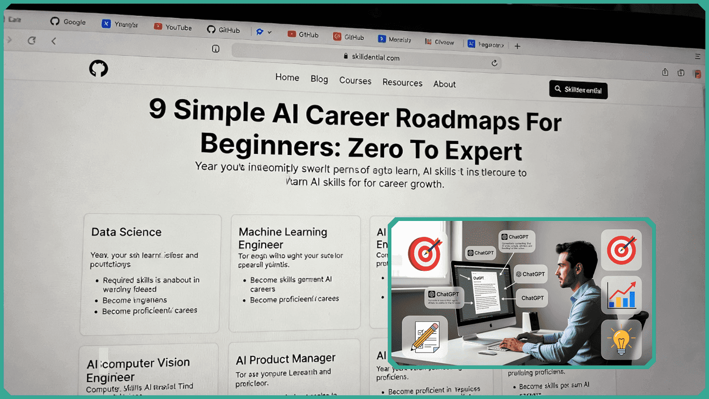 9 Simple AI Career Roadmaps for Beginners: Zero to Expert