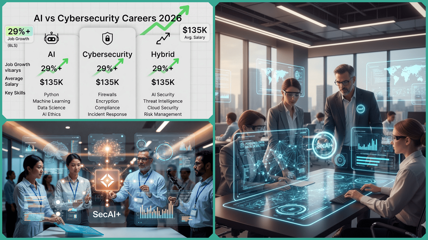 AI vs Cybersecurity: Which Career Path is Most Future-Proof?