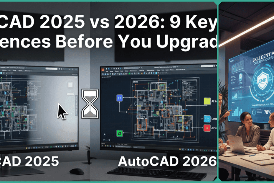 AutoCAD 2025 vs. 2026: 9 Key Differences Before You Upgrade