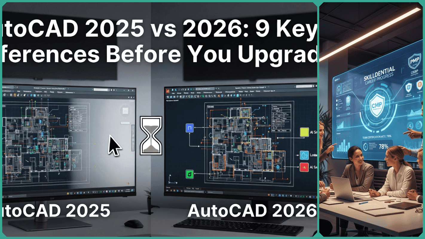AutoCAD 2025 vs. 2026: 9 Key Differences Before You Upgrade