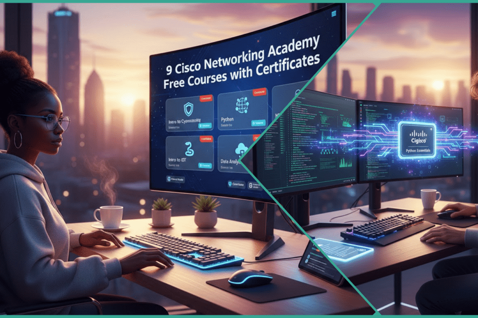 9 Cisco Networking Academy Free Courses with Certificates
