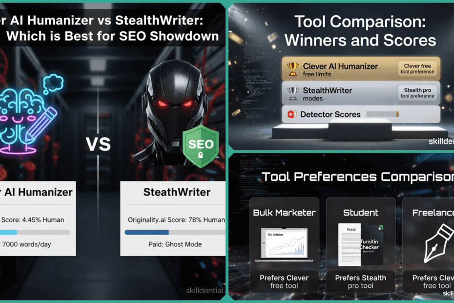 Clever AI Humanizer vs StealthWriter: Which is Best for SEO