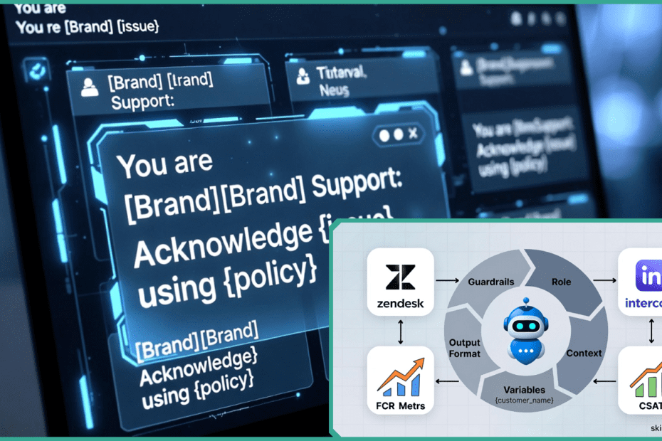 Steps to Create AI Prompt Templates for Customer Support