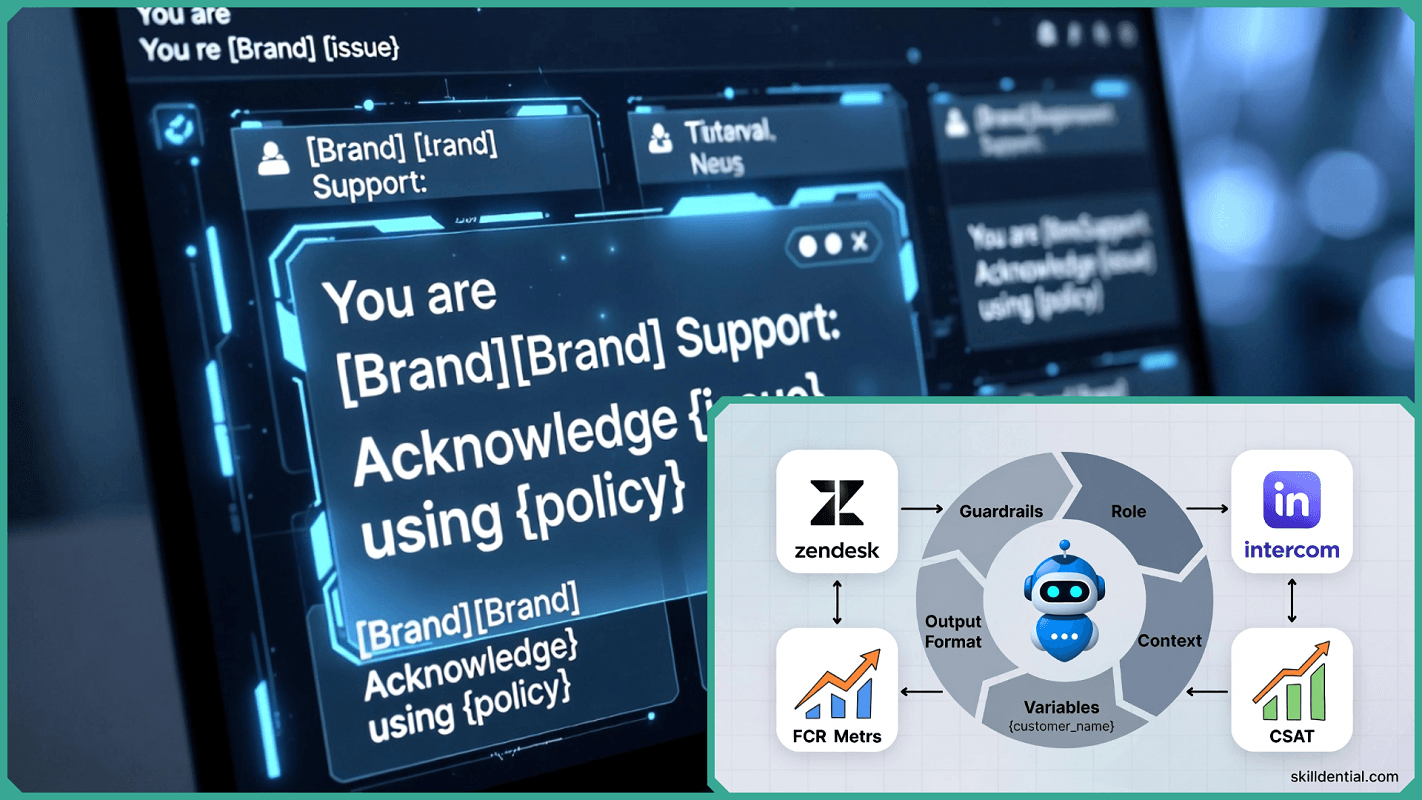 Steps to Create AI Prompt Templates for Customer Support