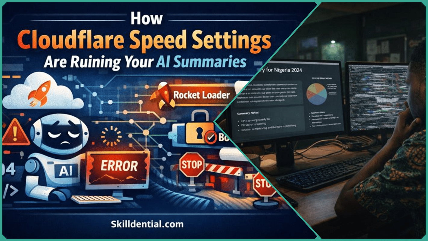 How Cloudflare Speed Settings Are Ruining Your AI Summaries