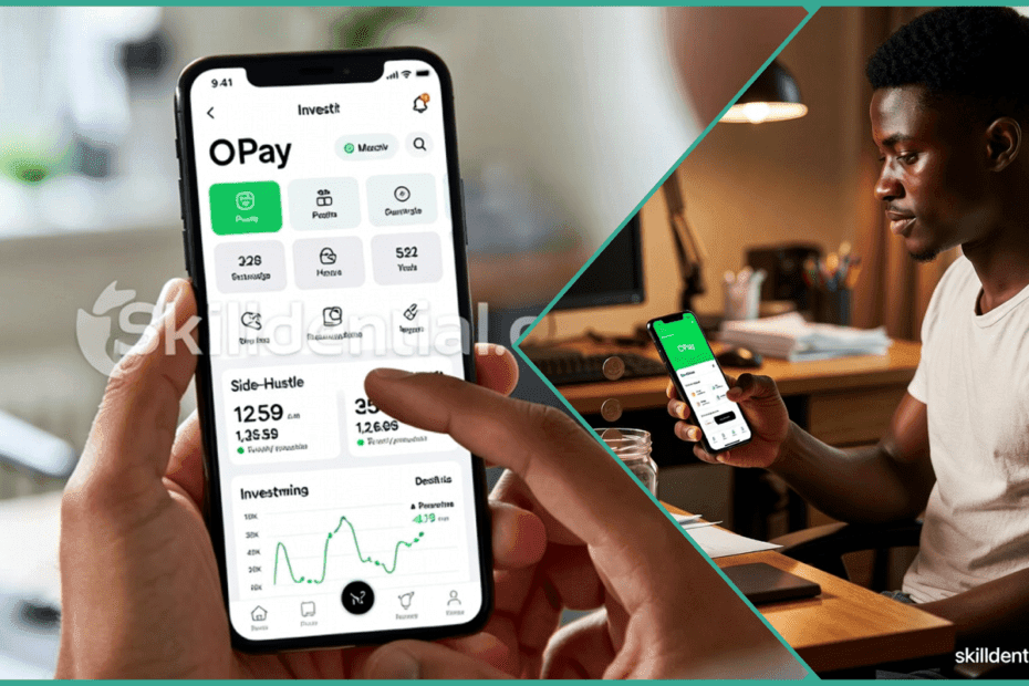 How to Invest Your Side-Hustle Income Using the OPay App