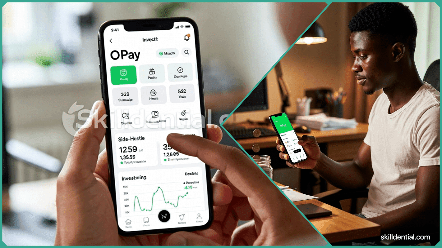 How to Invest Your Side-Hustle Income Using the OPay App