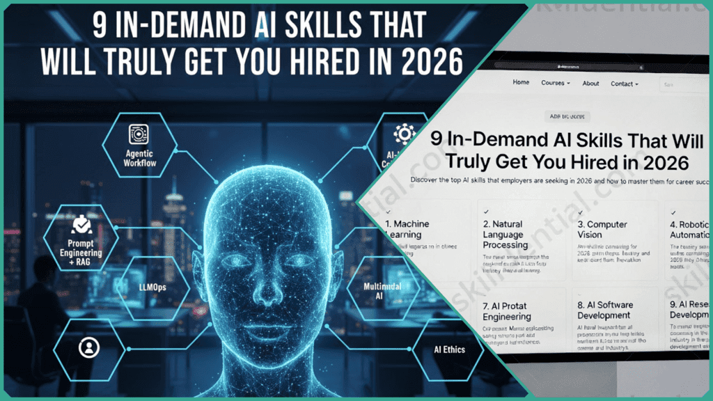 9 In-Demand AI Skills That Will Truly Get You Hired in 2026