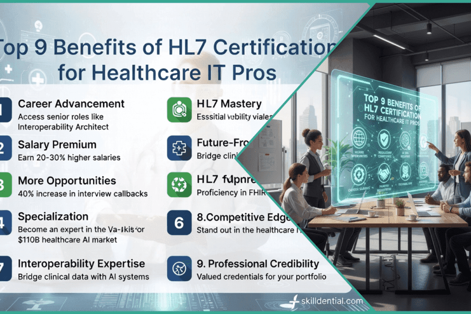Top 9 Benefits of HL7 Certification for Healthcare IT Pros
