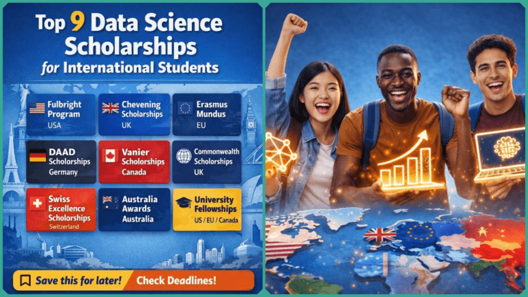 Top 9 Data Science Scholarships for International Students