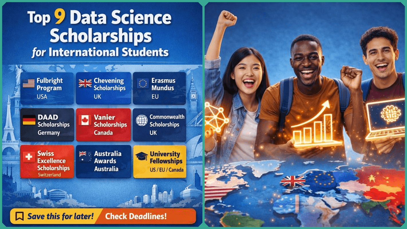 Top 9 Data Science Scholarships for International Students
