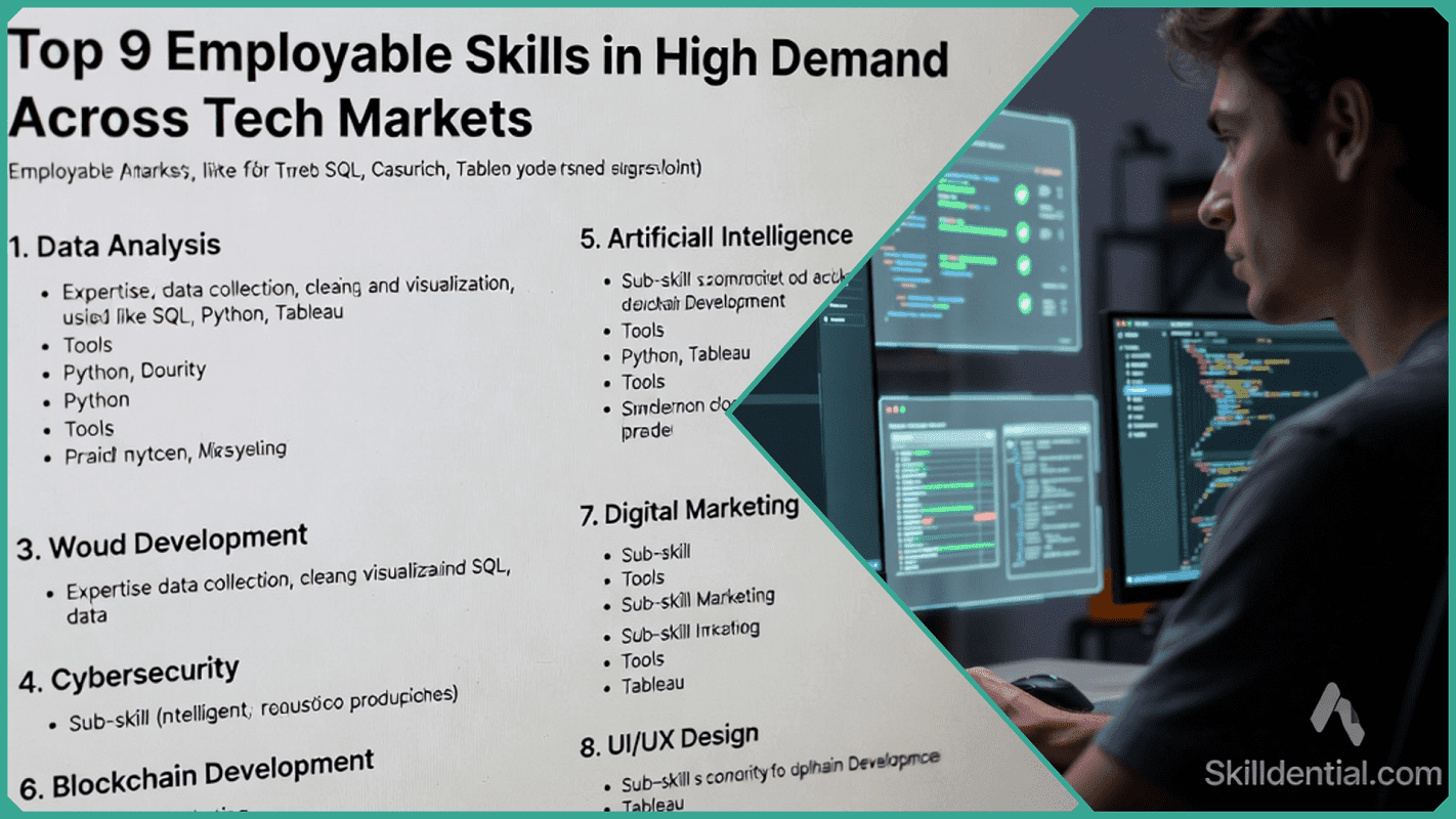 Top 9 Employable Skills in High Demand Across Tech Markets