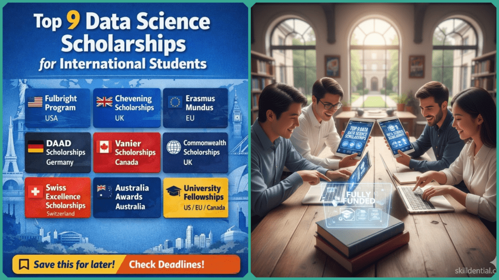 Top 9 Data Science Scholarships for International Students