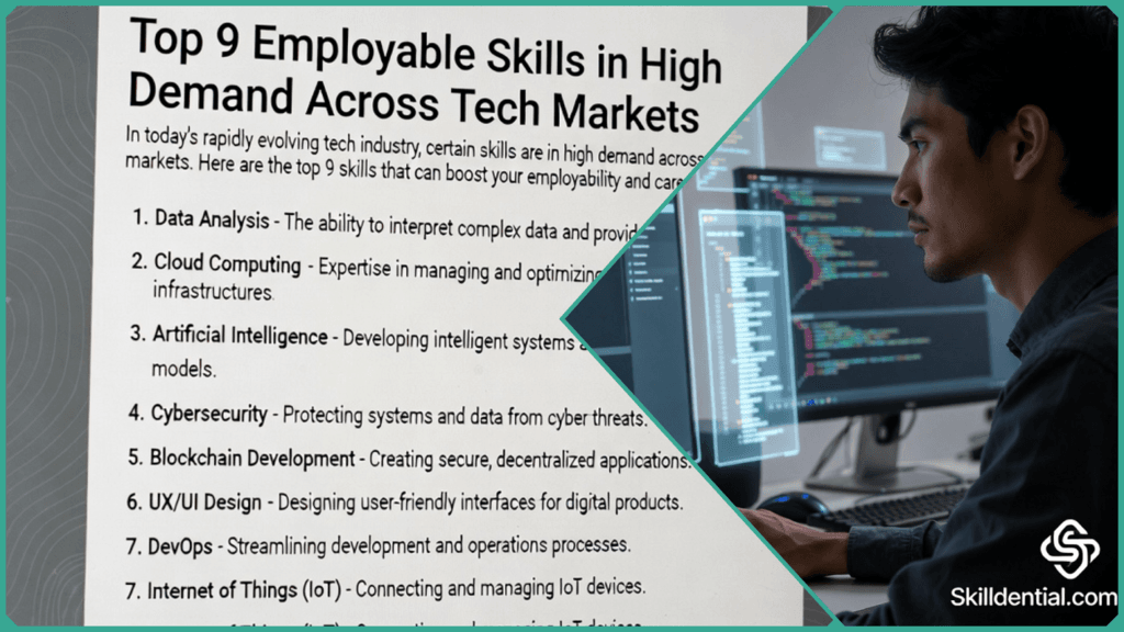 Top 9 Employable Skills in High Demand Across Tech Markets
