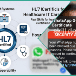 WhatsApp Gold HL7 Certificate Scam 2026 Security Alert