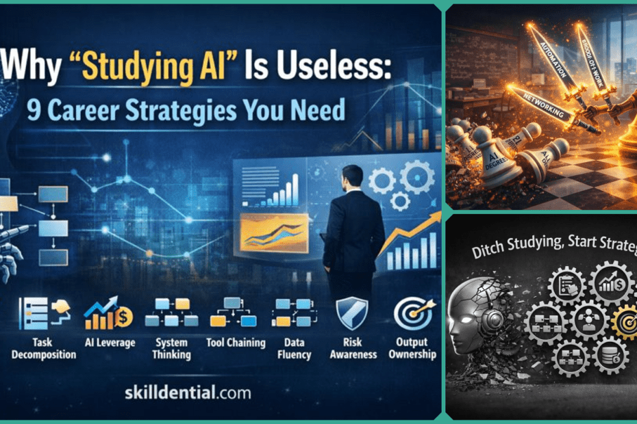 Why “Studying AI” Is Useless: 9 Career Strategies You Need