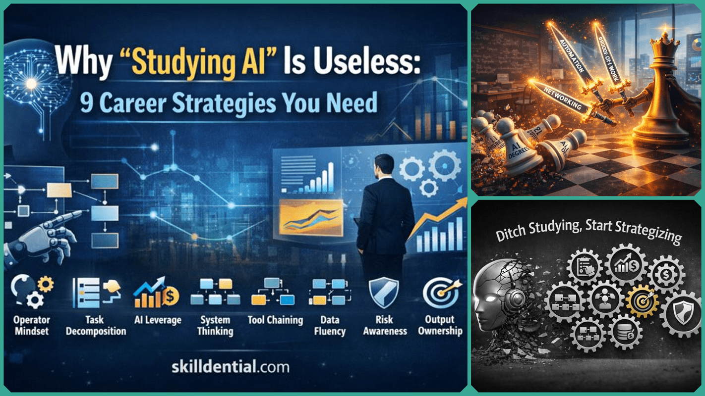 Why “Studying AI” Is Useless: 9 Career Strategies You Need