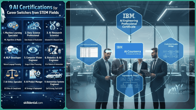 9 AI Certifications for Career Switchers from STEM Fields