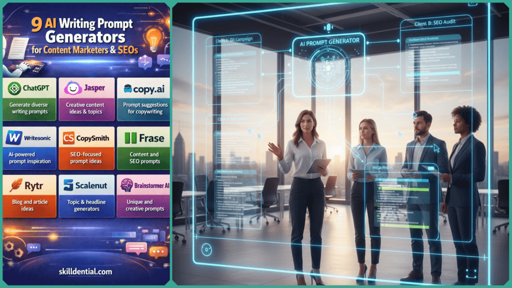 9 AI Writing Prompt Generators for Content Marketers & SEOs